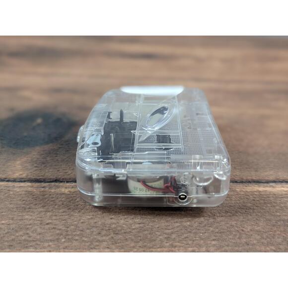 Shocks Cassette Tape TSQPS003 TJCASCLR Clear Case Transparent Audio Collectible - Picture 5 of 7